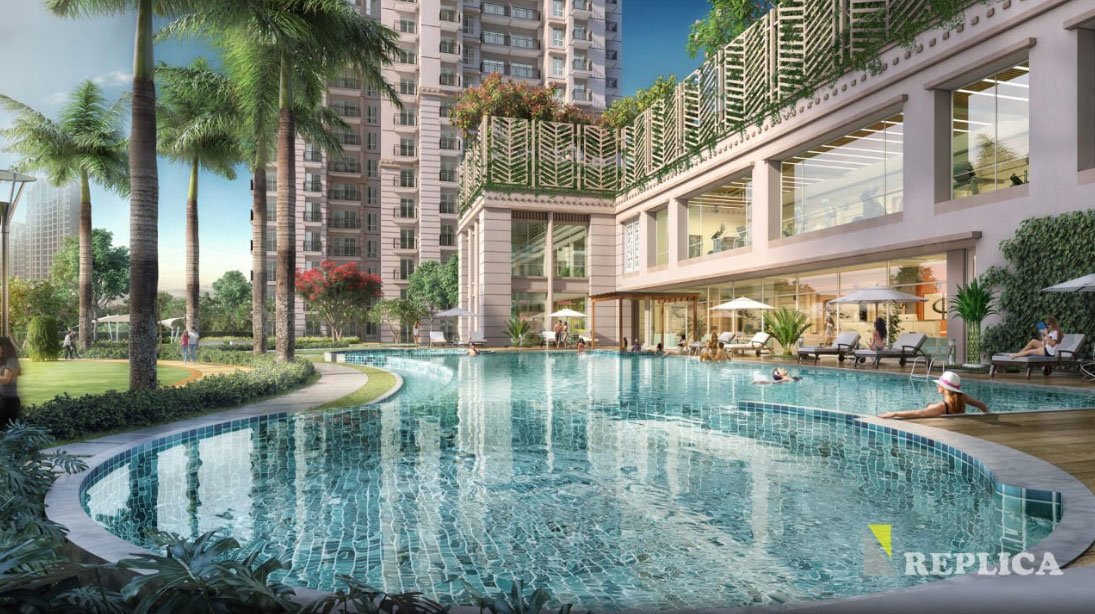Pool deck