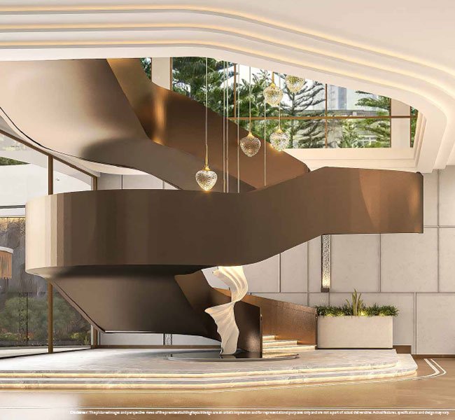 Interior staircase